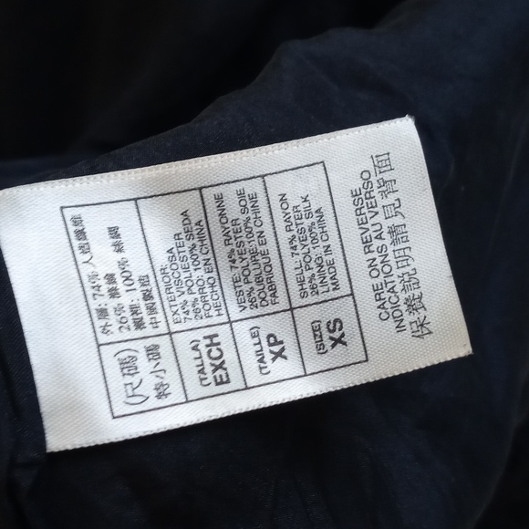 Max Studio Black Lace Crochet Style Rayon Silk Skirt Elastic Drawstring Waist XS - Picture 5 of 16